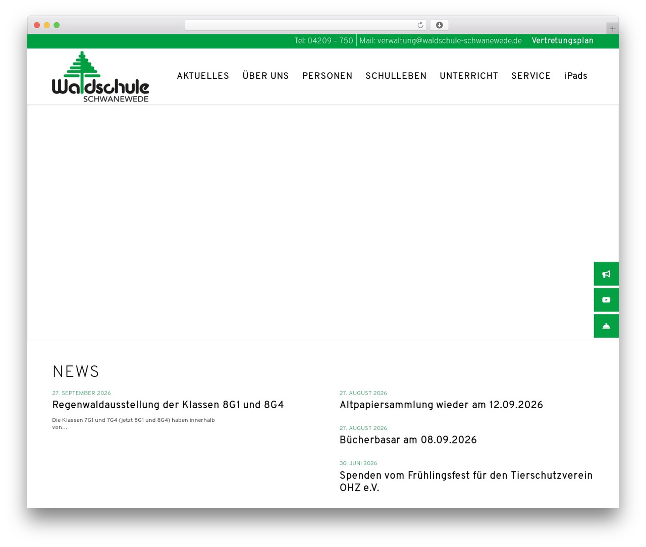 Enfold WordPress theme - waldschule-schwanewede.de
