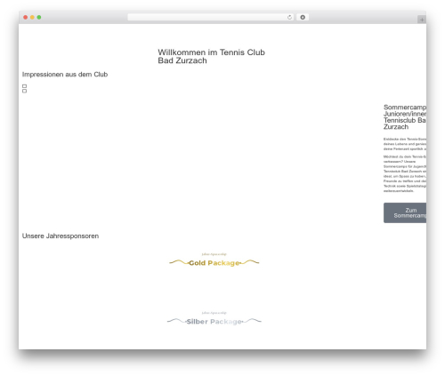 Embedpress pro WordPress plugin - zurzi-tennis.ch