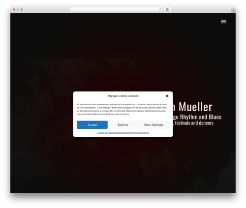 Croma music WordPress plugin - muellertom.com