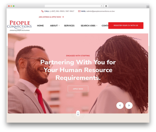 Theme WordPress Eazyrecruitz - peopleconnectionsconsulting.co.bw Theme WordPress Eazyrecruitz - peopleconnectionsconsulting.co.bw