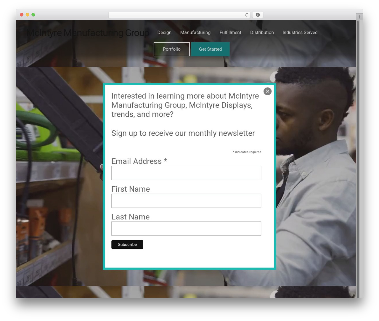 Themify Ultra Child theme WordPress - mcintyredisplays.com