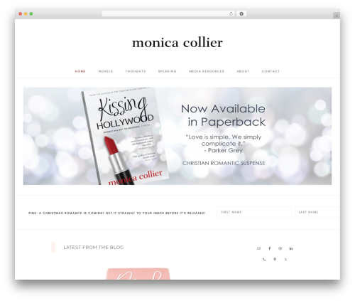 WordPress theme Captivating Theme - monicacollier.com