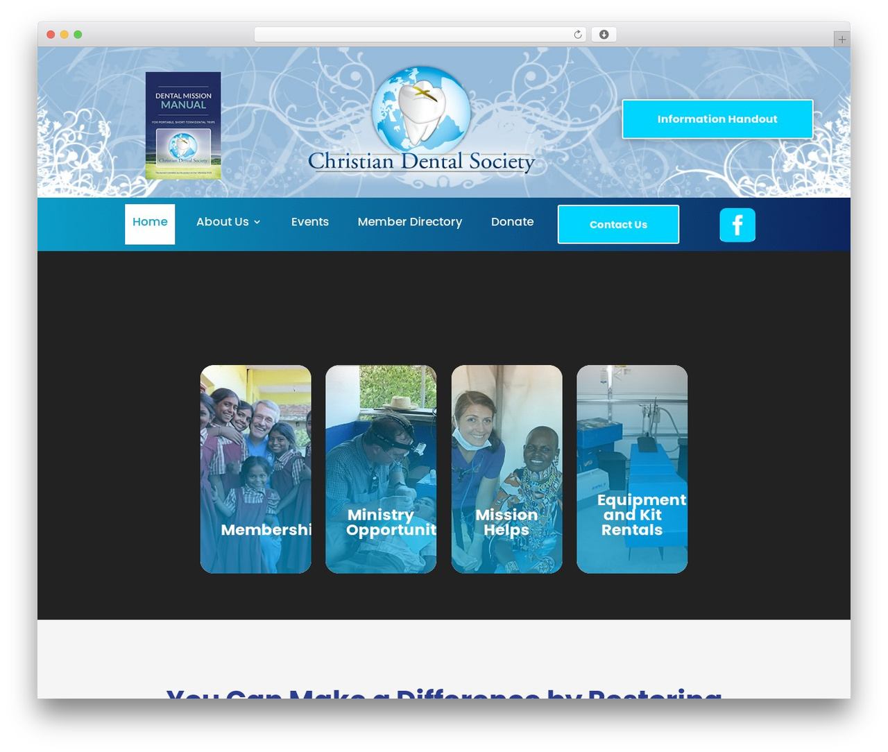 WordPress theme Christian Dental Society - christiandental.org WordPress theme Christian Dental Society - christiandental.org