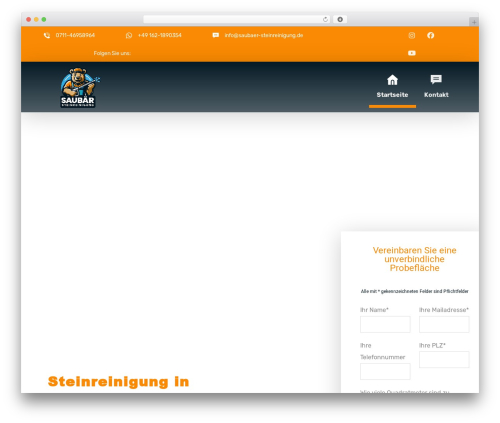 Revslider beforeafter addon WordPress plugin - saubaer-steinreinigung.de