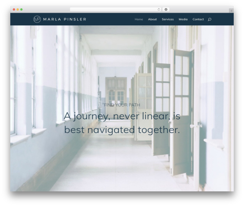 Divi WordPress theme - marlapinsler.com