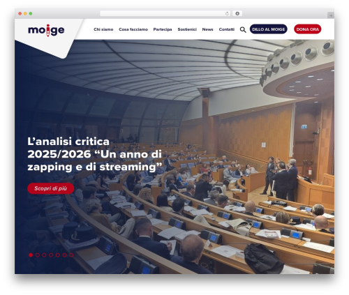 Charitable recurring WordPress plugin - moige.it