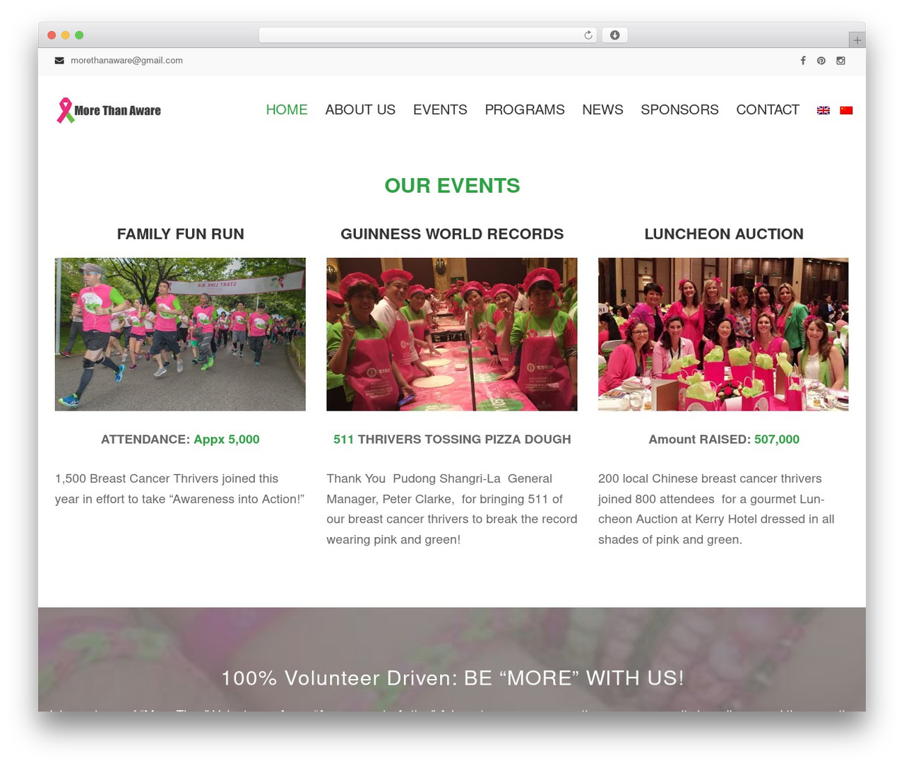 Ri Charitable WordPress theme - morethanaware.com Ri Charitable WordPress theme - morethanaware.com