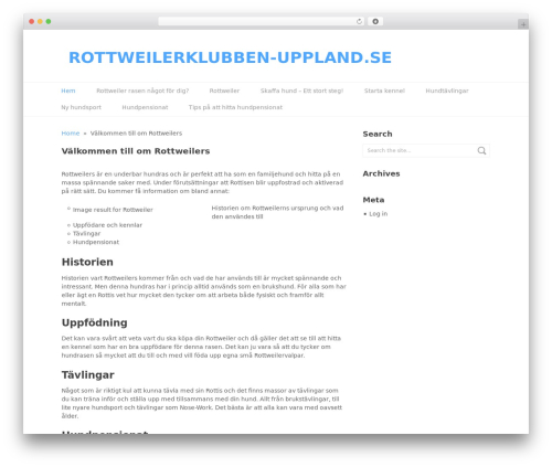 Split WordPress page theme - rottweilerklubben-uppland.se