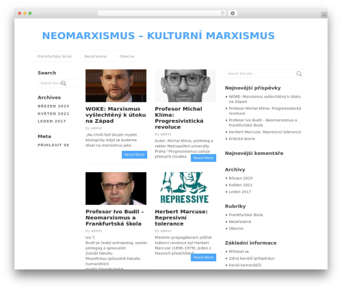Split WordPress theme design - neomarxismus.info