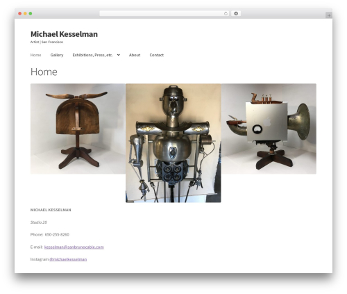 Storefront WordPress theme free - michaelkesselman.com