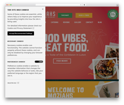 Hmenu WordPress plugin - moziahs.co.uk