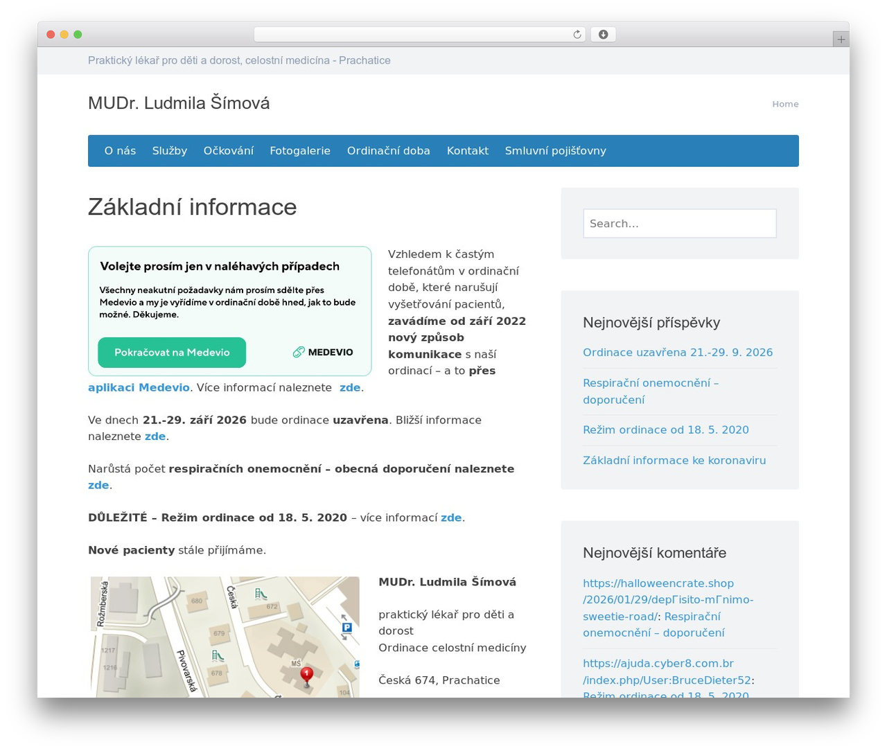 Theme WordPress Presentation Lite - mudr-simova.cz Theme WordPress Presentation Lite - mudr-simova.cz