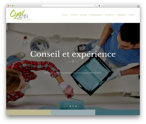 Theme WordPress ProRange - nerinipeinture.ch