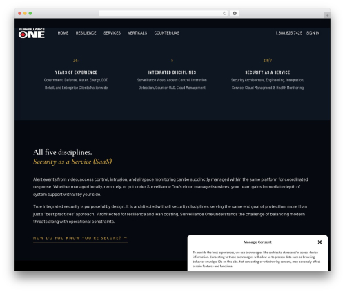 Uncode WordPress theme - survone.com