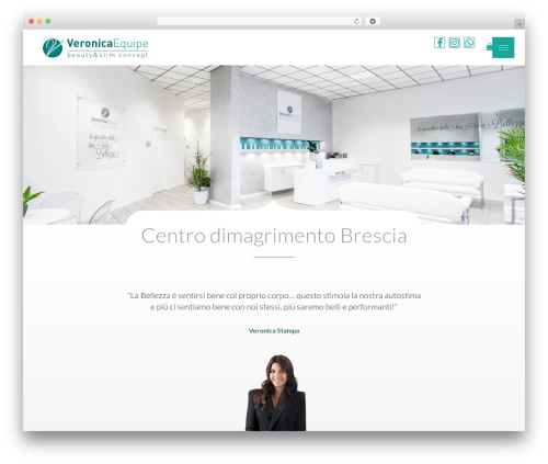 Veronica Equipe WordPress theme - veronicaequipe.it