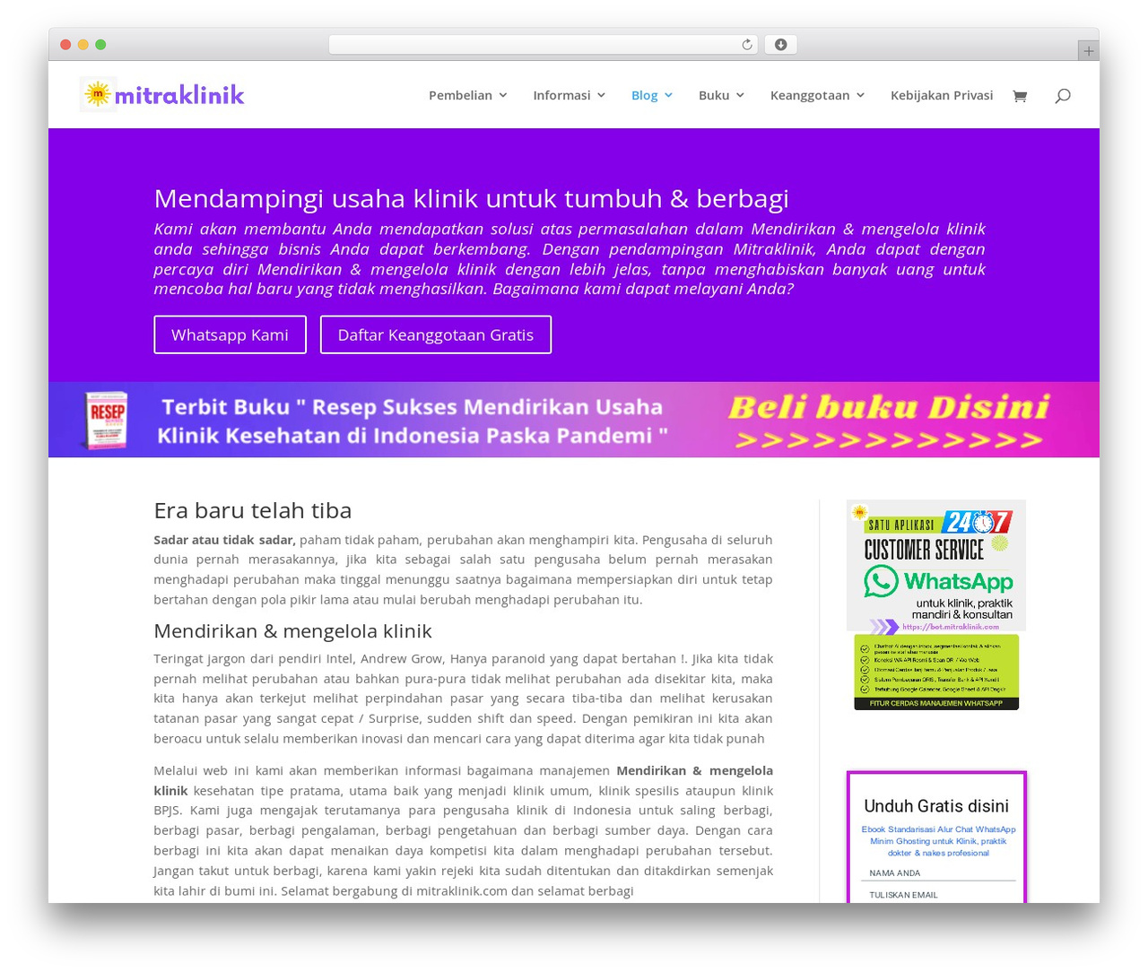 WordPress theme Divi - mitraklinik.com WordPress theme Divi - mitraklinik.com