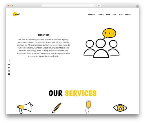 WordPress theme Layers - moes-art.com