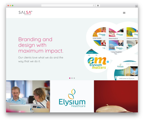 WordPress theme Salsa - salsaco.co.uk