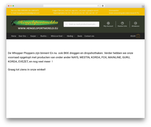 Commercegurus commercekit WordPress plugin - hengelsportwereld.eu