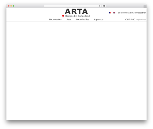 Arta WP theme - artaleder.ch