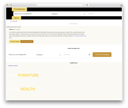 Directorist post your need WordPress plugin - localdeal.co.za