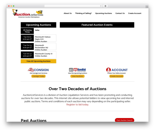 Slidedeck2 personal WordPress plugin - auctionlistservices.com