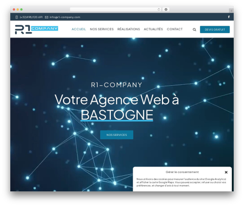 Flyweb theme WordPress - r1-company.com