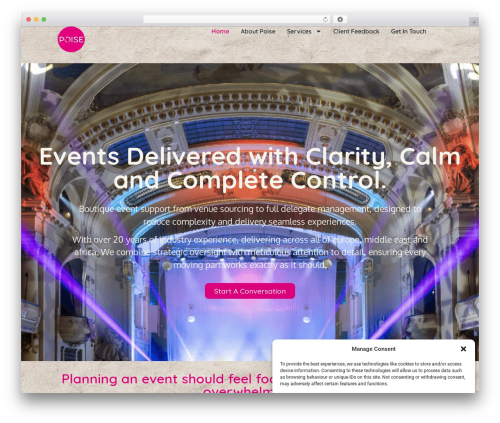 Marquee addons for elementor WordPress plugin - poiseevents.co.uk