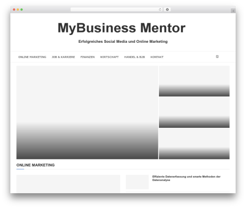 Simple Newsletter Plugin – Noptin (newsletter-optin-box) free WordPress plugin - mybusiness-mentor.de