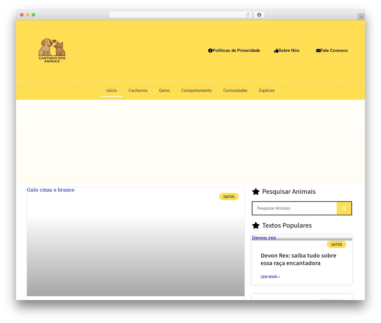 UberFlow WordPress theme - cantinhodosanimais.com.br UberFlow WordPress theme - cantinhodosanimais.com.br
