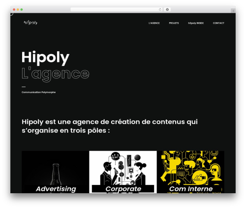 WordPress theme Grenada - hipoly.fr