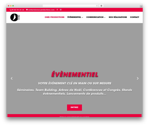 Wpb portfolio WordPress plugin - onze-productions.com