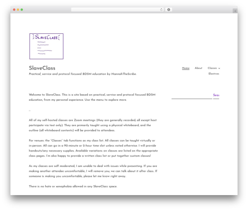 Libre 2 WordPress theme - slaveclass.com Libre 2 WordPress theme - slaveclass.com