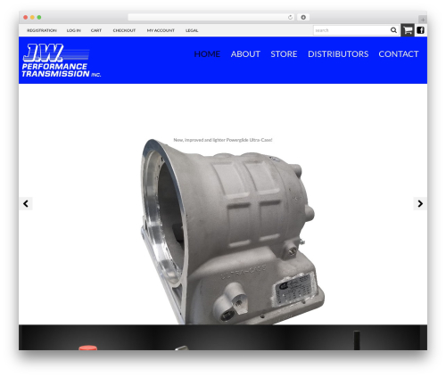 Cherry parallax master WordPress plugin - racewithjw.com