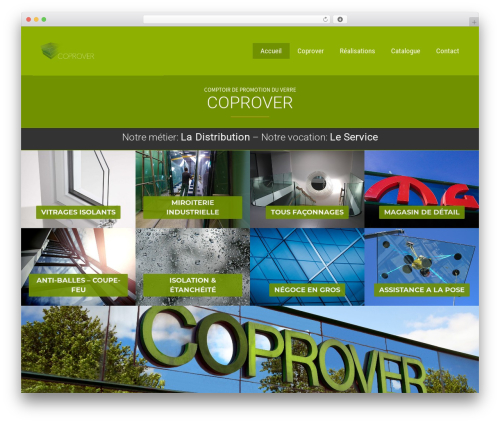 Viba portfolio WordPress plugin - coprover.fr
