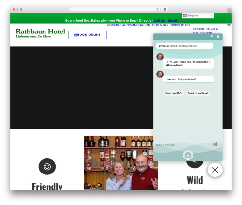 Wpbot pro WordPress plugin - rathbaunhotel.com