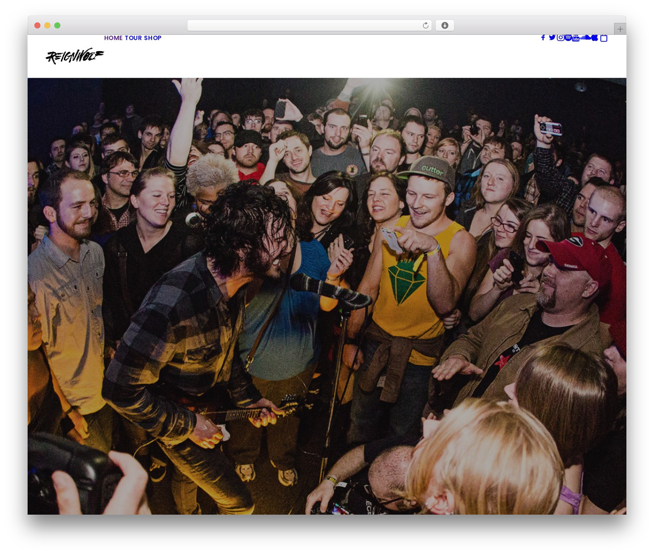Uncode WordPress theme - reignwolf.com