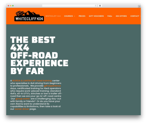 Uncode WordPress website theme - whitecliff4x4.co.uk
