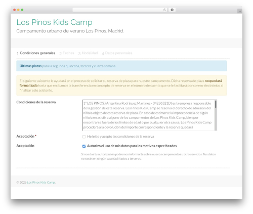 WP theme Flat Bootstrap - reservas.lospinoskidscamp.es WP theme Flat Bootstrap - reservas.lospinoskidscamp.es