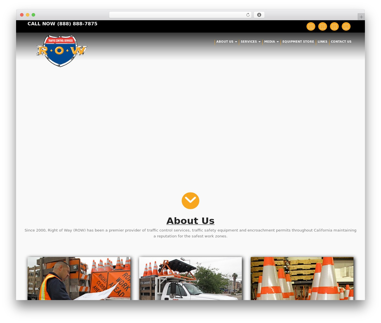 Best WordPress theme Envision Basic - rowtrafficcontrol.com
