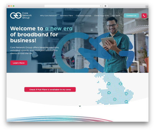 Core Network WordPress theme - c-ng.com