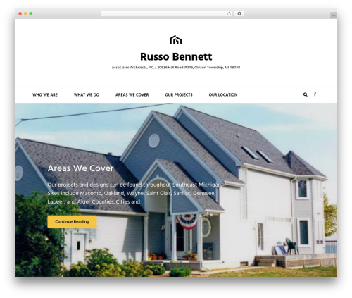 Theme WordPress Solid Construction - russobennett.com