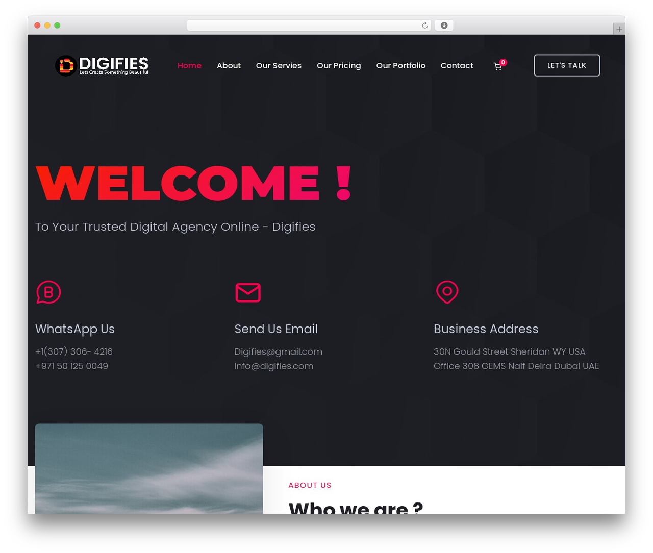 Trydo WordPress theme - digifies.com Trydo WordPress theme - digifies.com