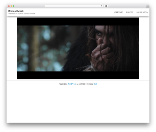 Social Media Links (social-media-links) free WordPress plugin - romandvorak.cz