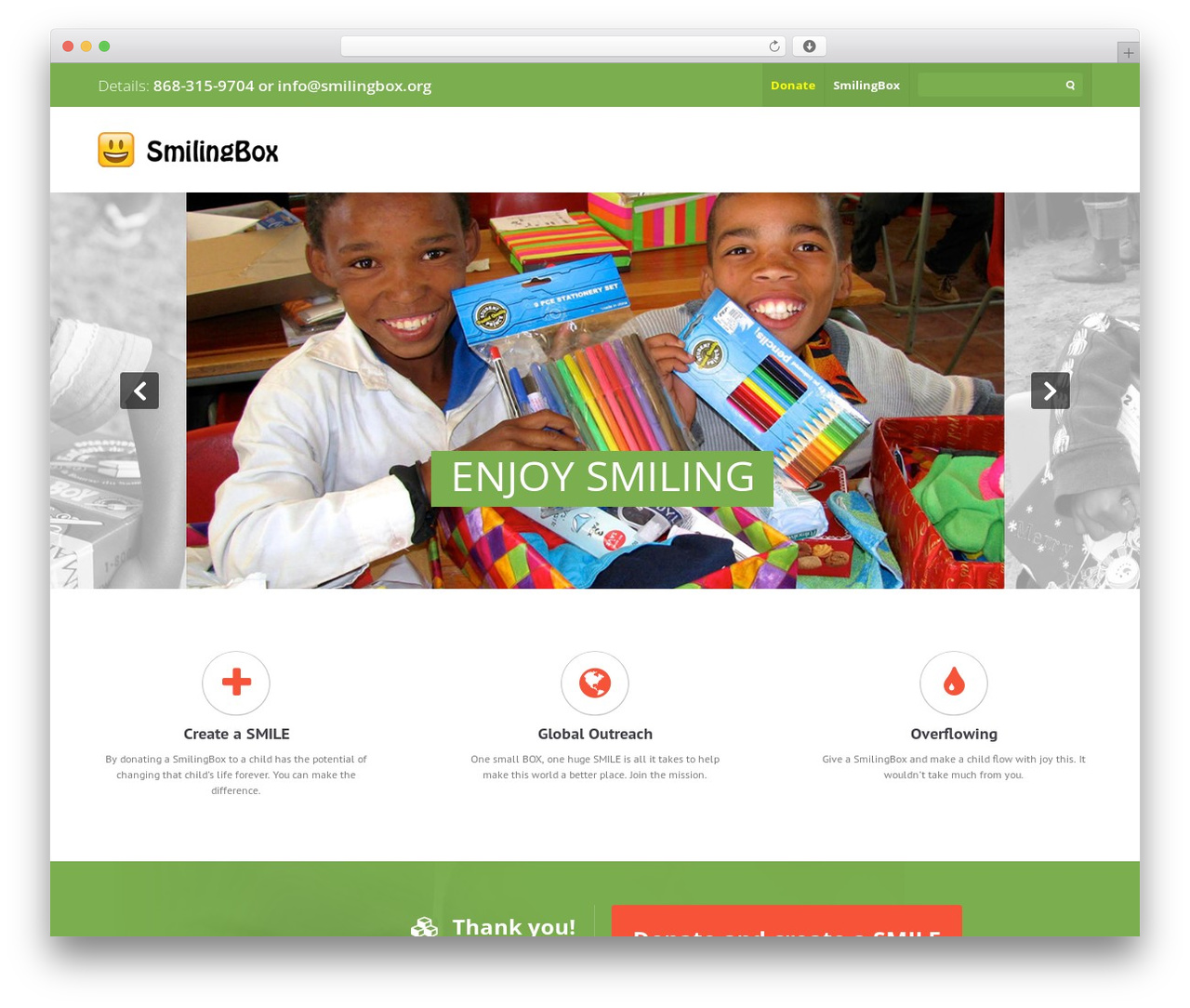 Donation Wordpress Theme WordPress theme - smilingbox.org Donation Wordpress Theme WordPress theme - smilingbox.org