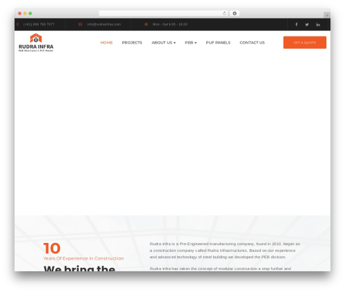 Ruby build framework WordPress plugin - rudrainfras.com
