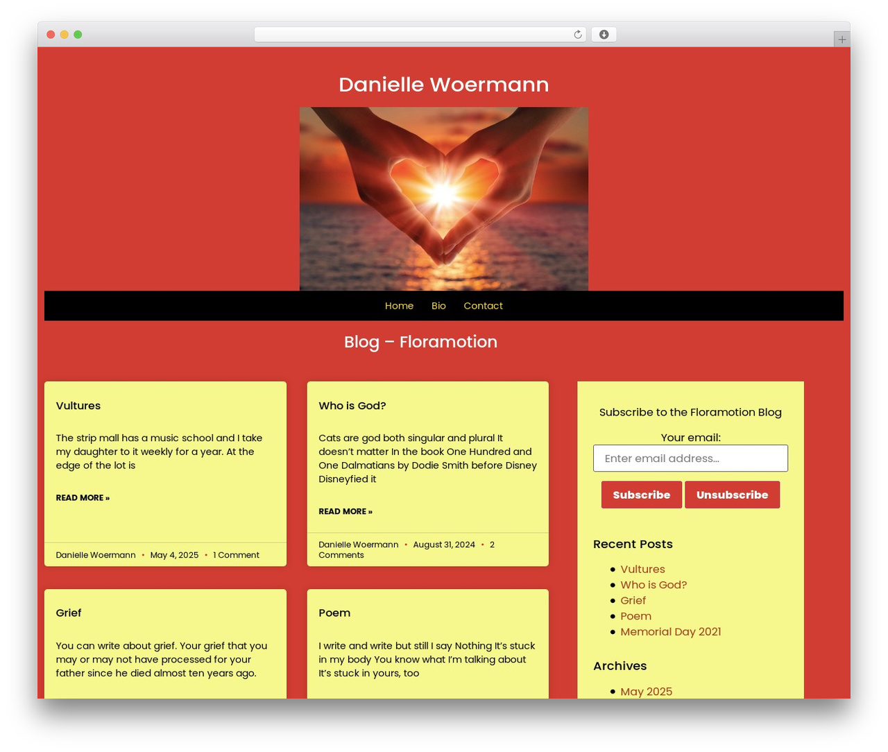 Hello Elementor theme WordPress - floramotion.net