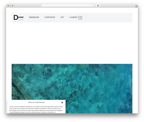 Hello Elementor theme WordPress - diptyc.ch