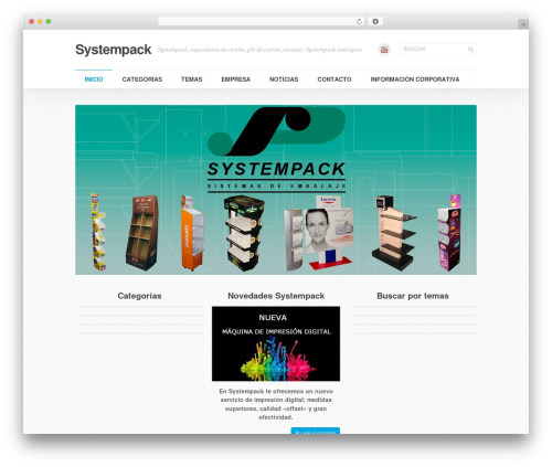 Intent theme WordPress - systempack.es