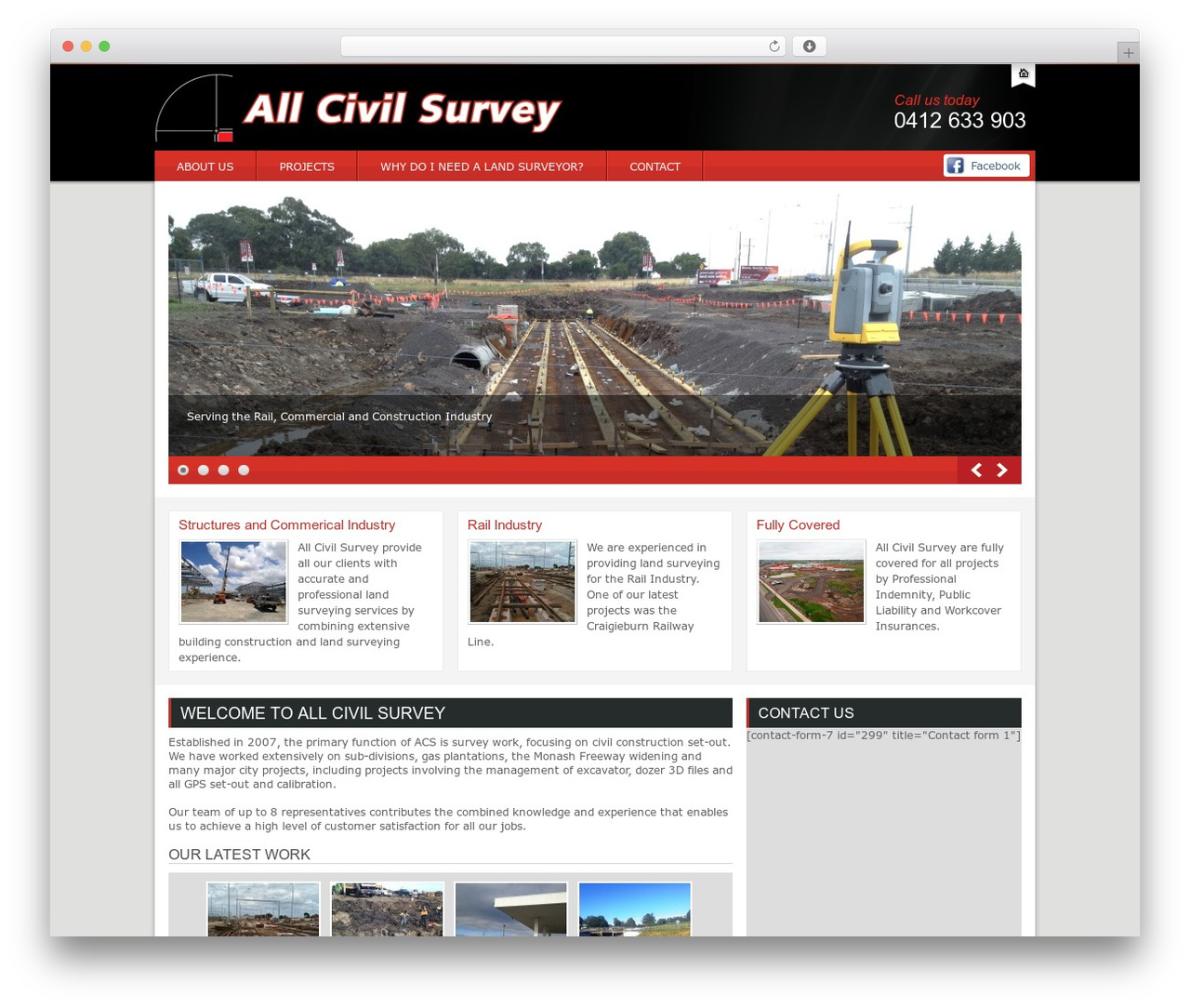 Theme WordPress ACS - allcivilsurvey.com